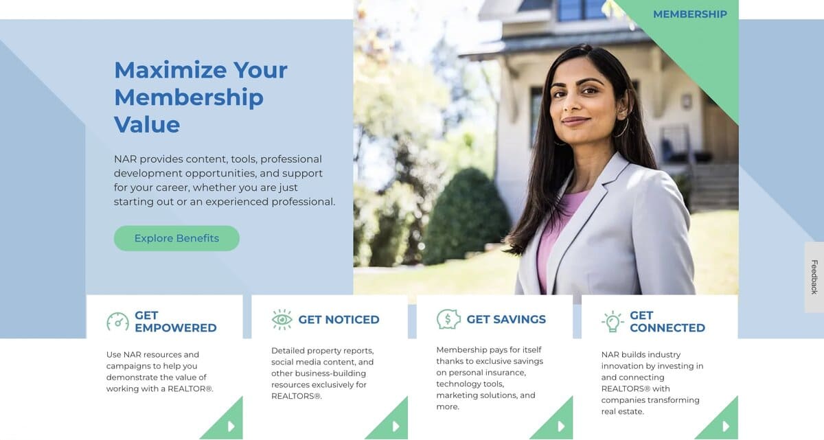 NAR website design