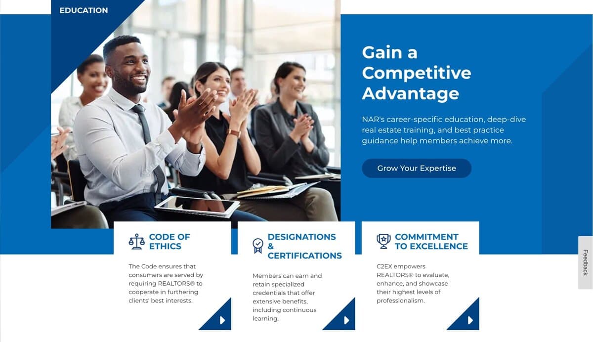NAR website design