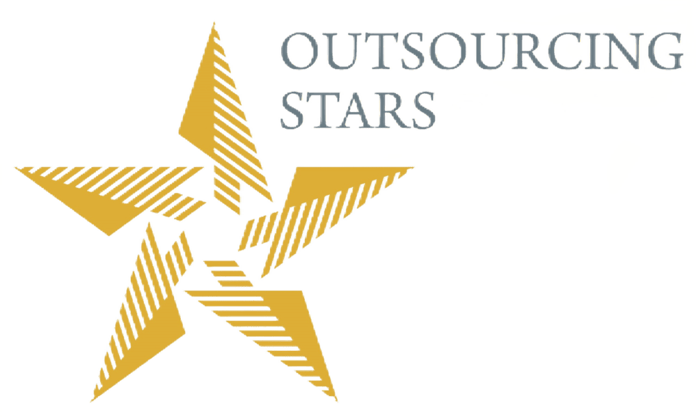 Outsourcing stars badge