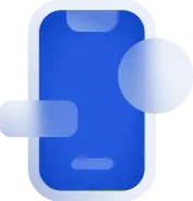 Mobile graphic representing app development services Icon