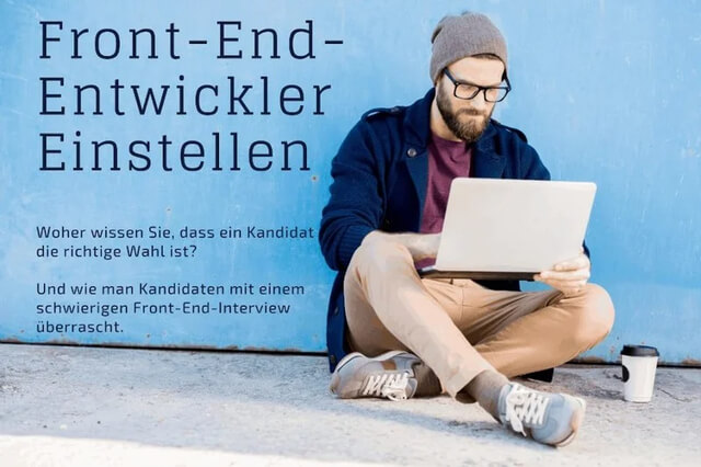 Front-End-Entwickler Einstellen