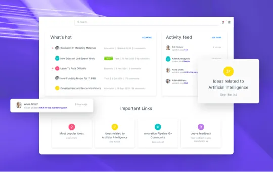 iPipe idea management system – pharma innovation platform development