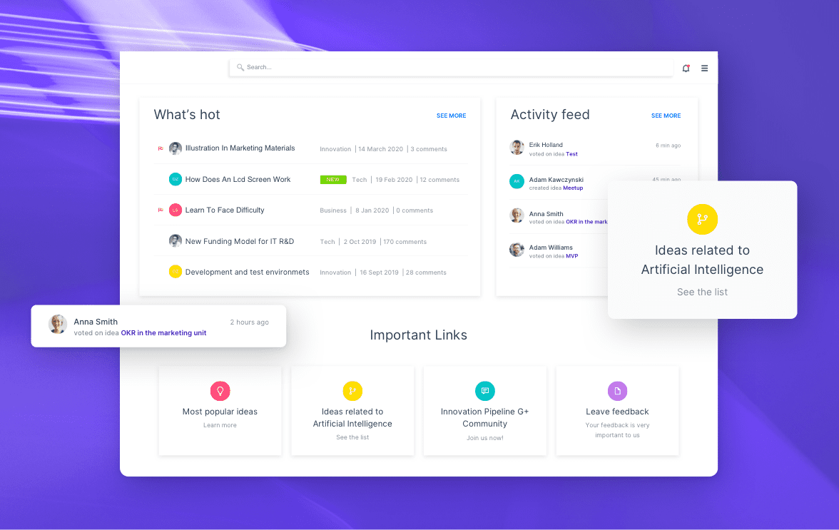 Ipipe Idea Management System – Pharma Innovation Platform Development