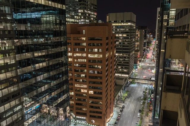 View of the city of Calfgary, Canada