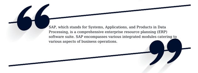 SAP definition