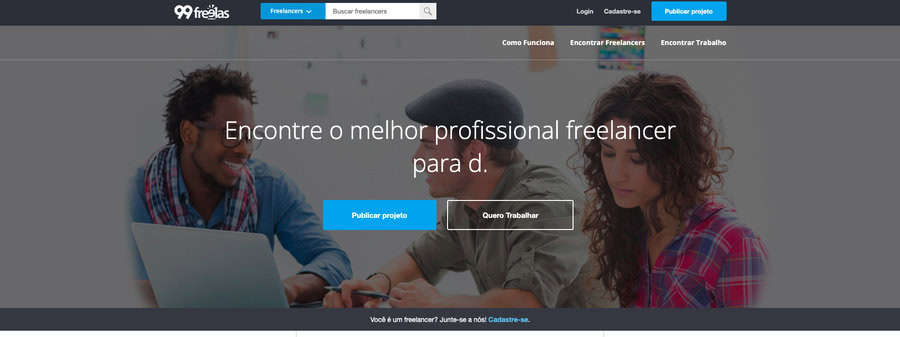 99Freelas Website