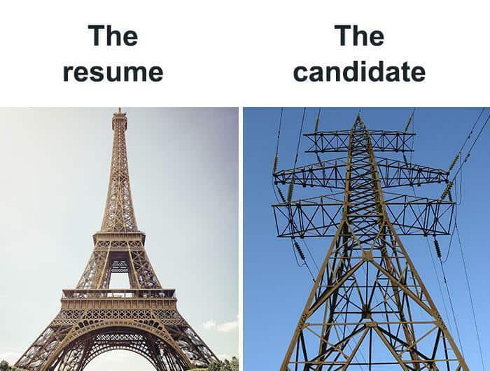 Resume meme