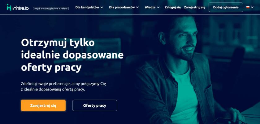 INHIRE.io website screenshot
