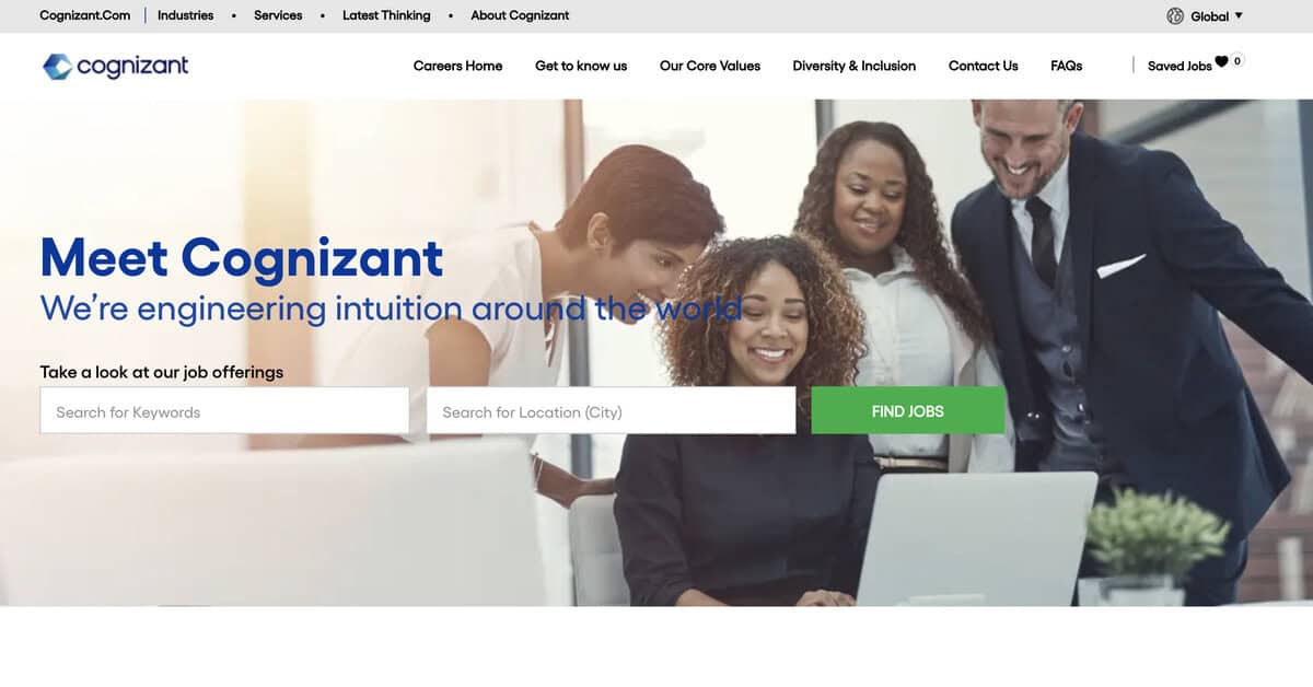 Cognizant website