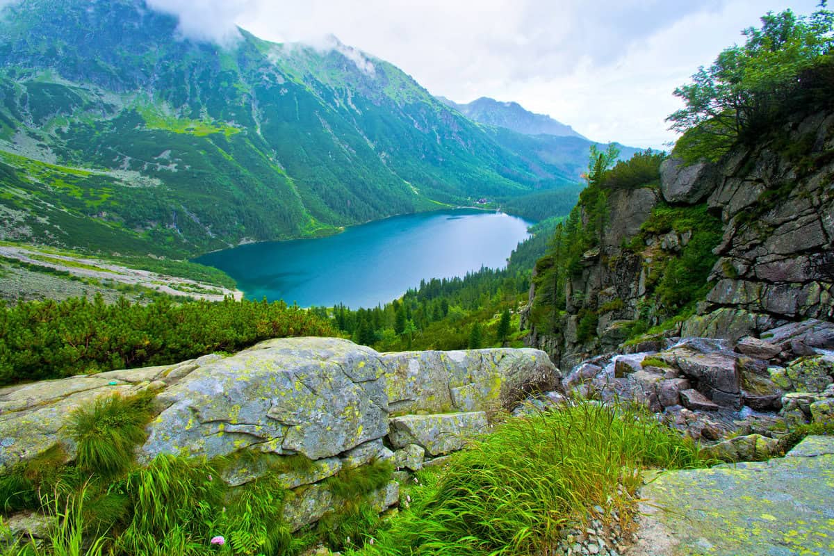 Morskie Oko Poland southern part