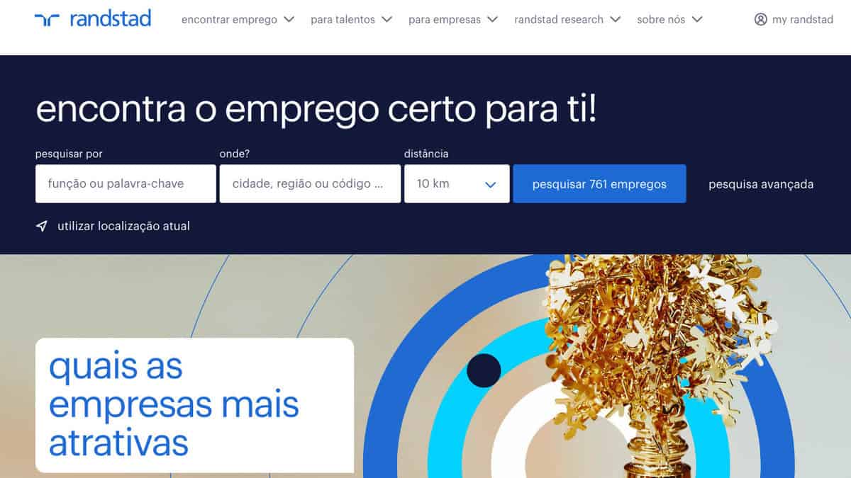 Randstad website