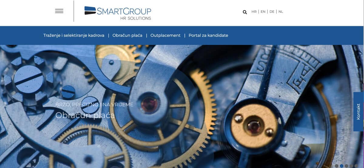 Smart Group website