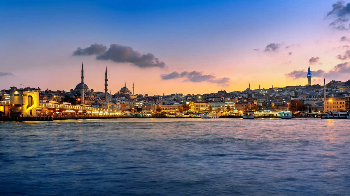 Panoramic view Istanbul