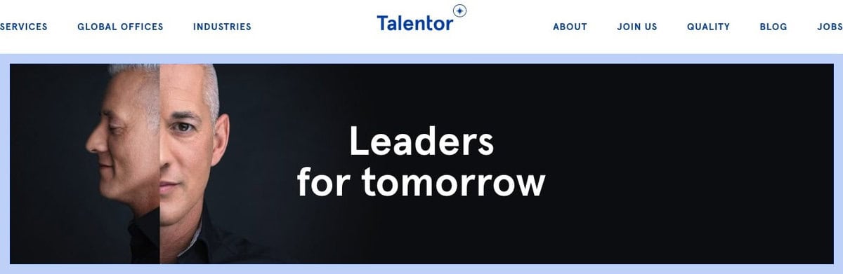 Talentor website