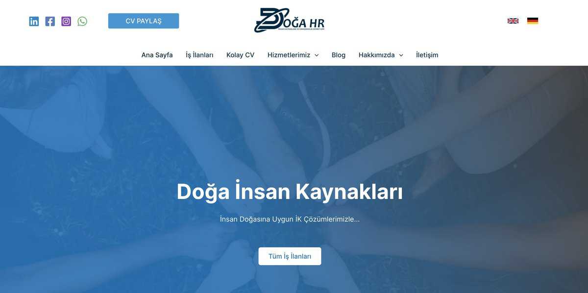 DogaHr website screenshot