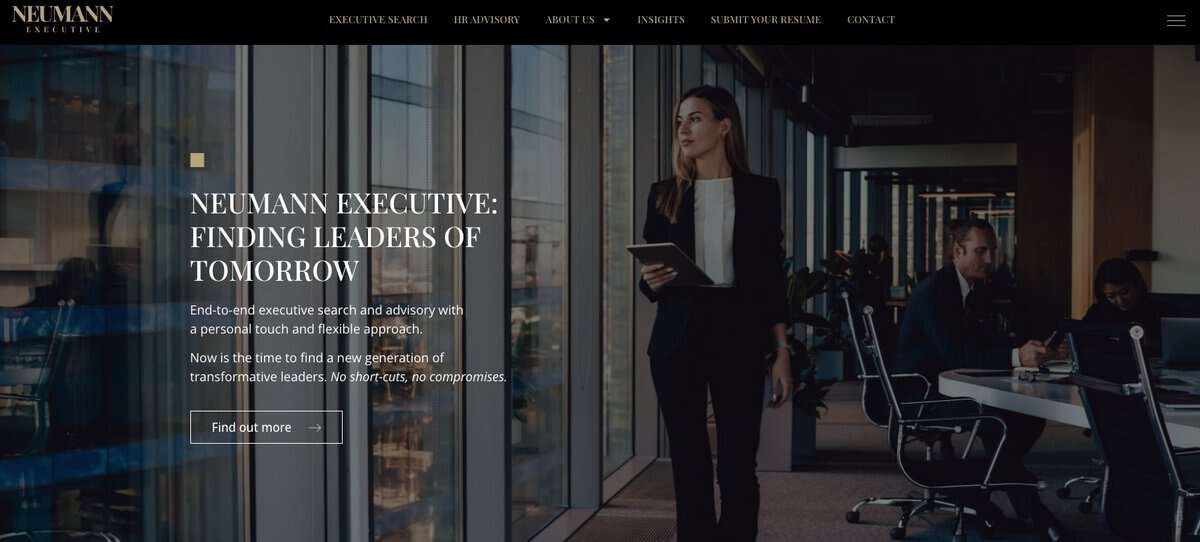 Neumann Executive website