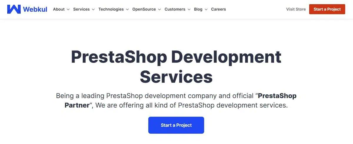 Webkul website