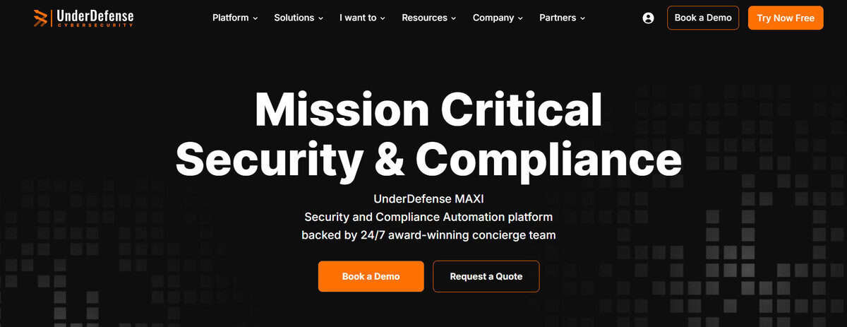 UnderDefense website