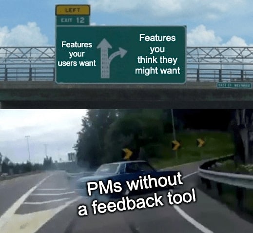 Without feedback