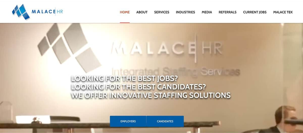 Malace|HR website testimonial