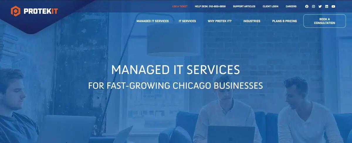 Protek website
