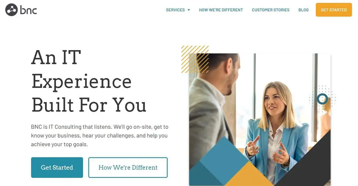 Business Network webpage