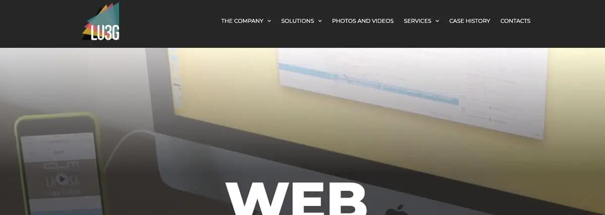 LU3G Website Screenshot