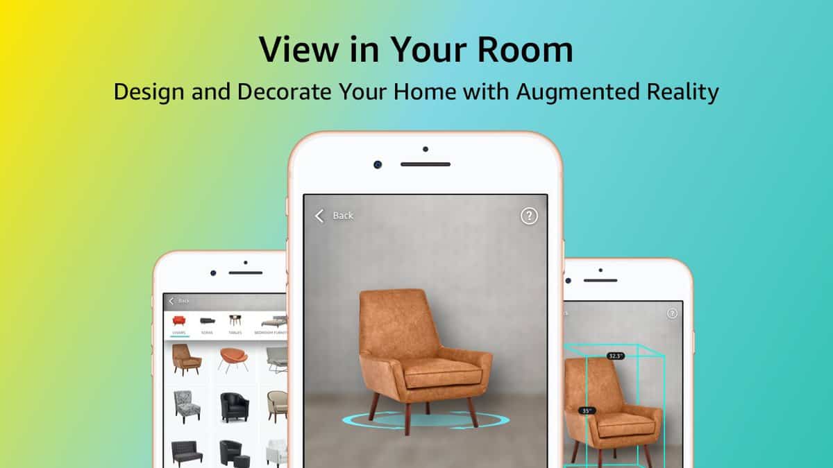 Amazon’s AR “View In Your Room” feature testimonial