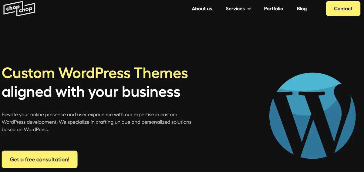 Chop-Chop Webpage
