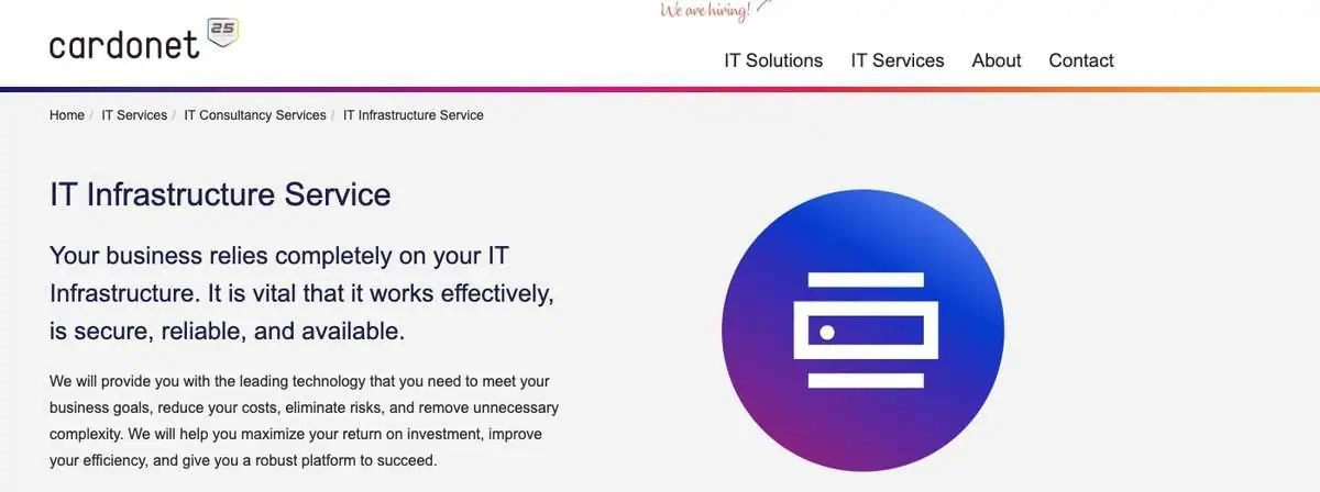Cardonet Webpage