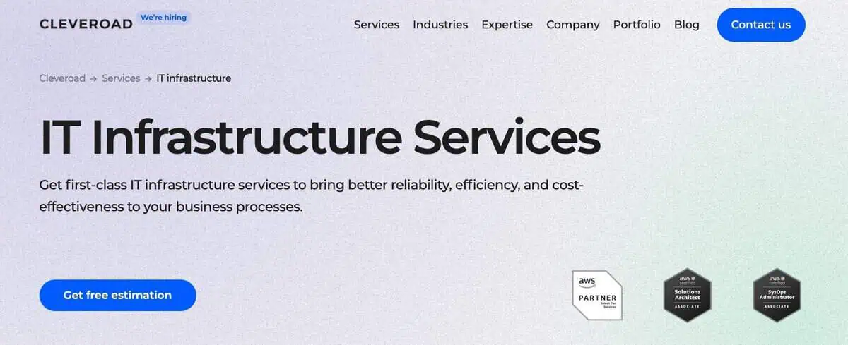 Cleveroad Webpage