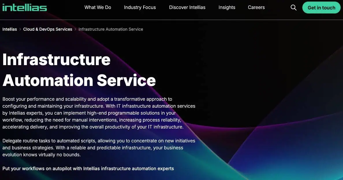 Intellias Webpage