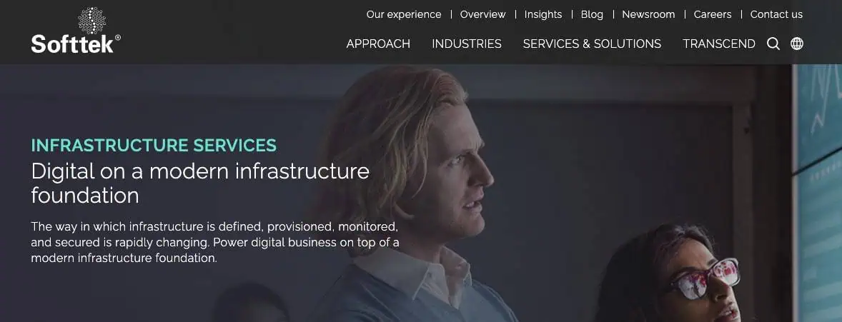 Softtek Webpage
