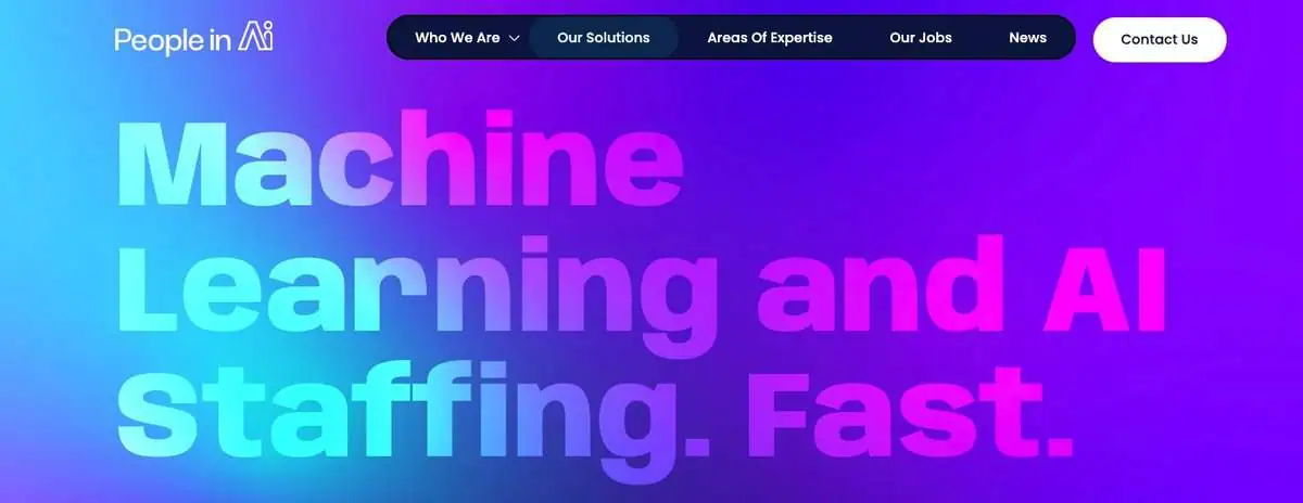 People In AI website