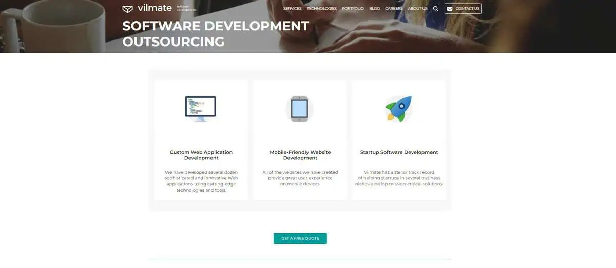 Vilmate Website