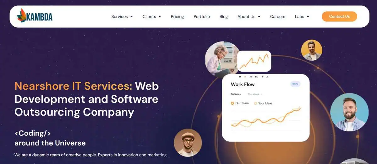 Kambda webpage