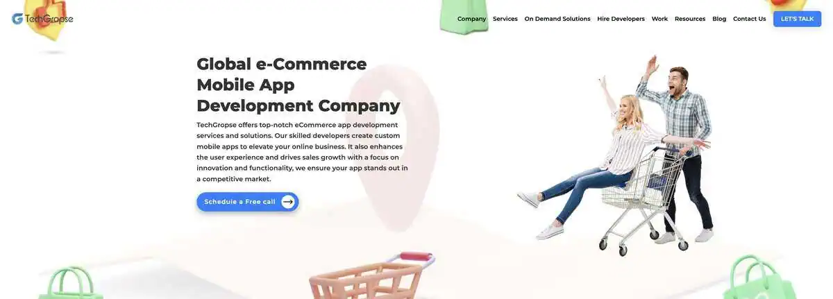 Techgropse website