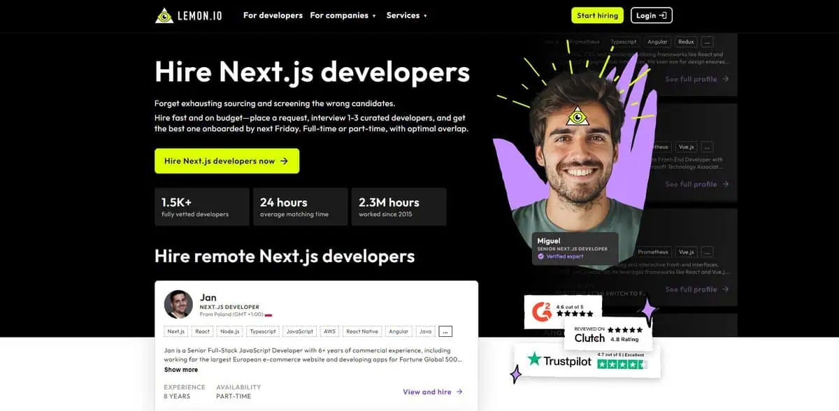 Lemon webpage