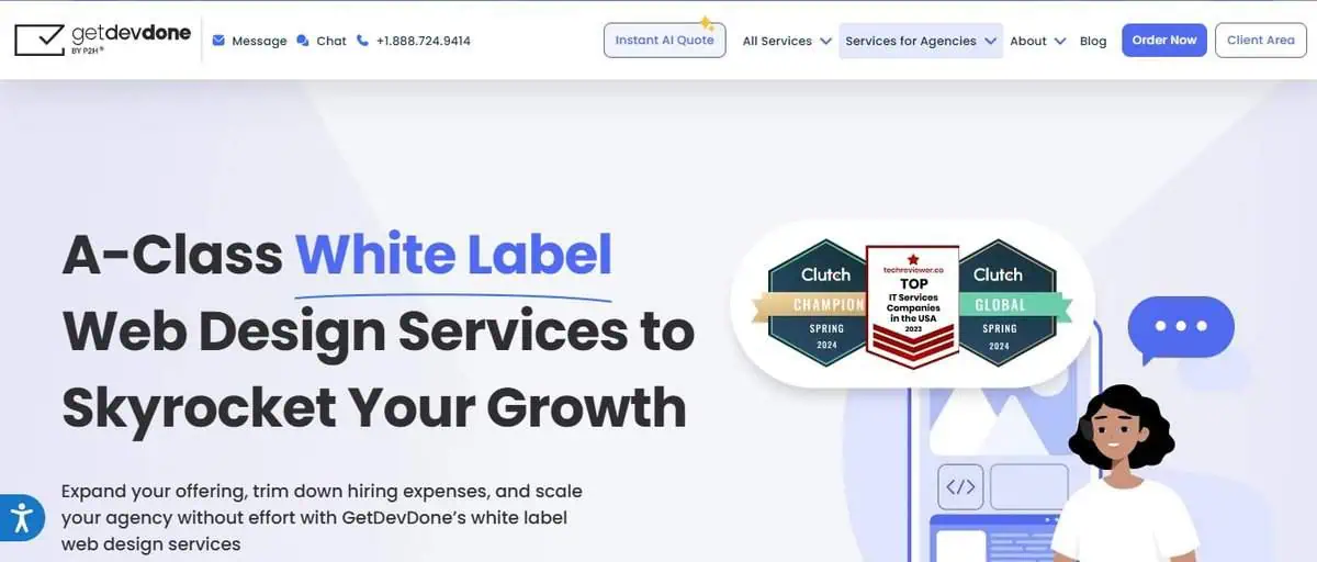 Getdevdone webpage