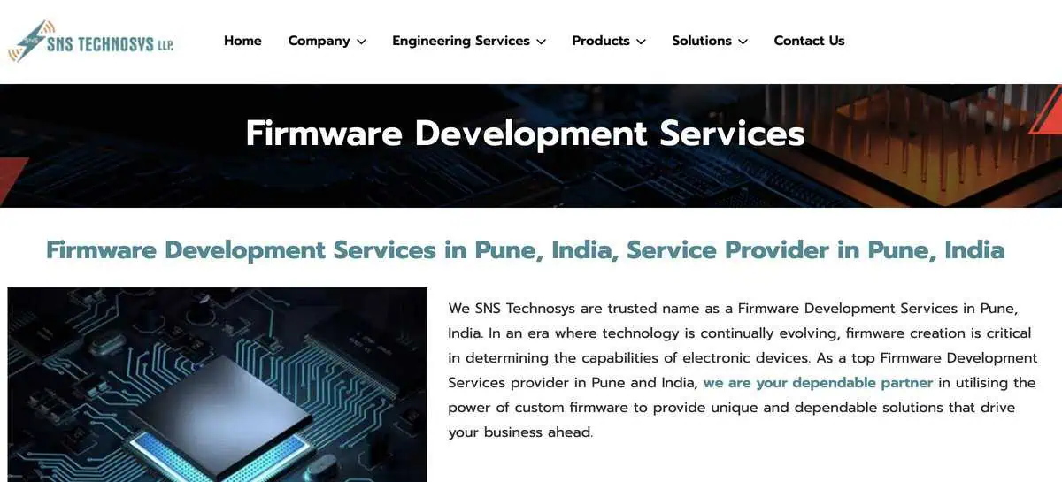 SNS webpage