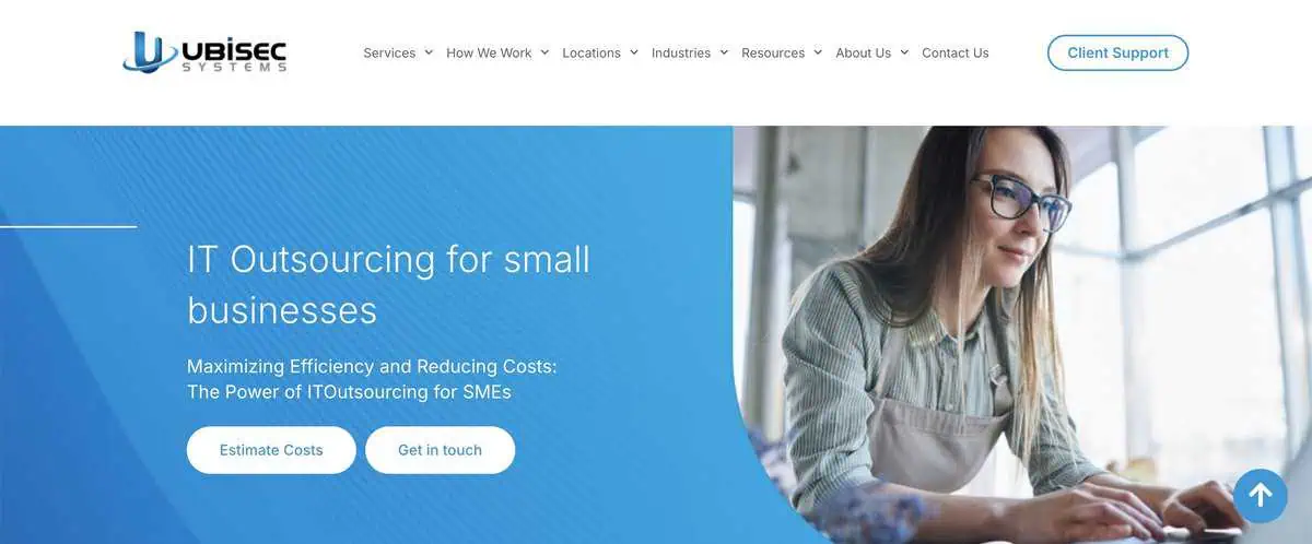 Ubisec website image