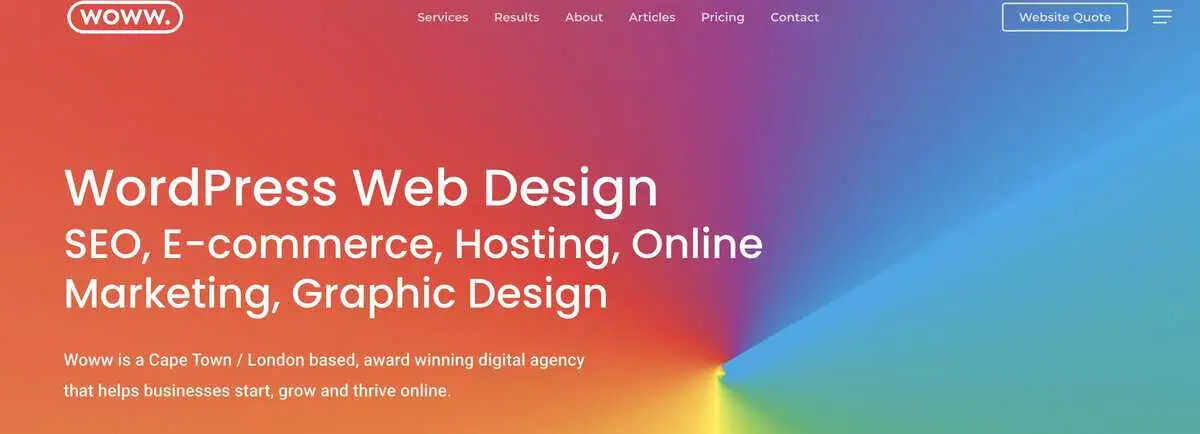 Woww webpage