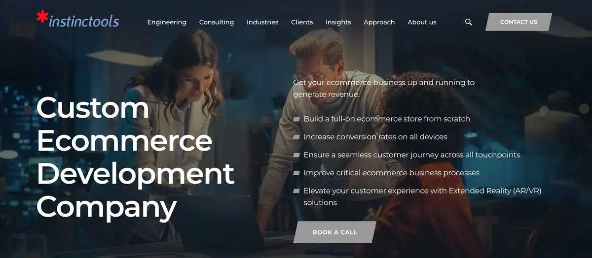 instinctools webpage