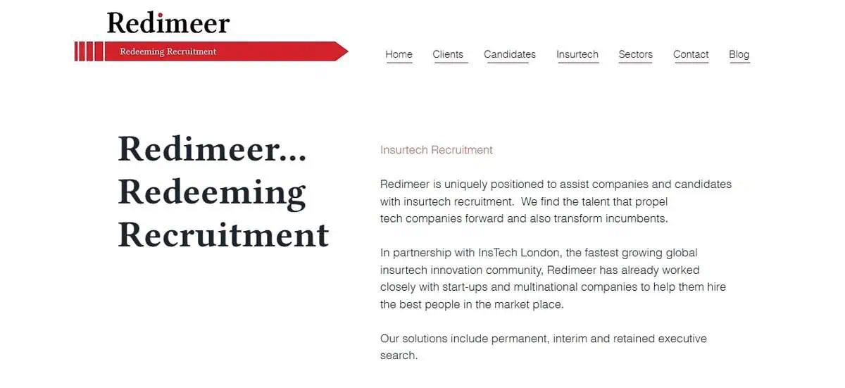 redimeer website