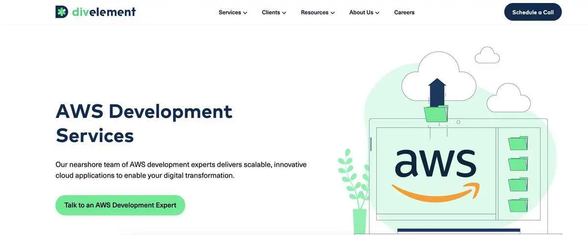 Divelement Webpage