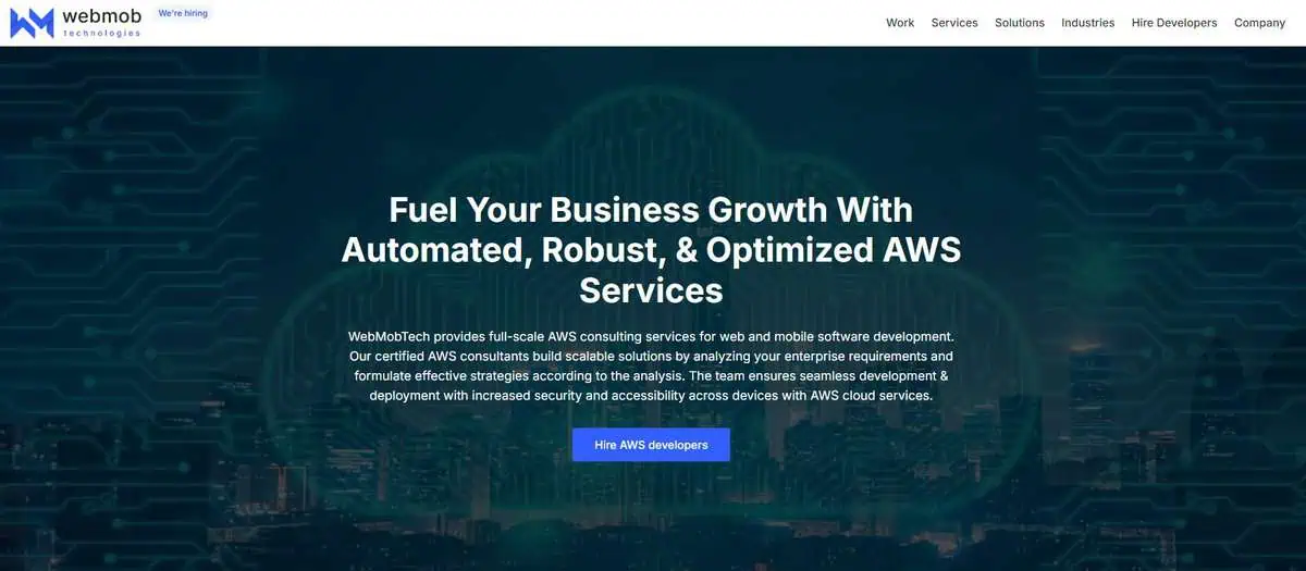 WebMobTech Webpage