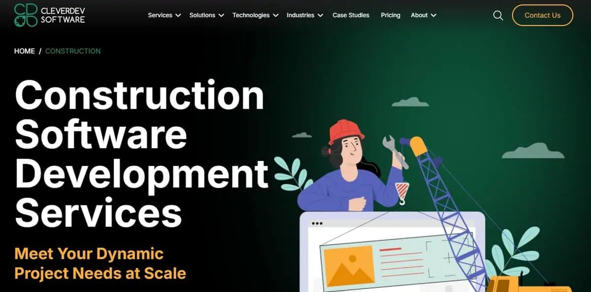 CleverDev Software Webpage
