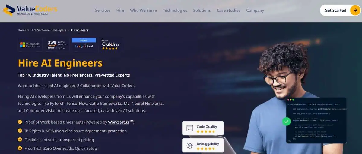 Value Coders webpage