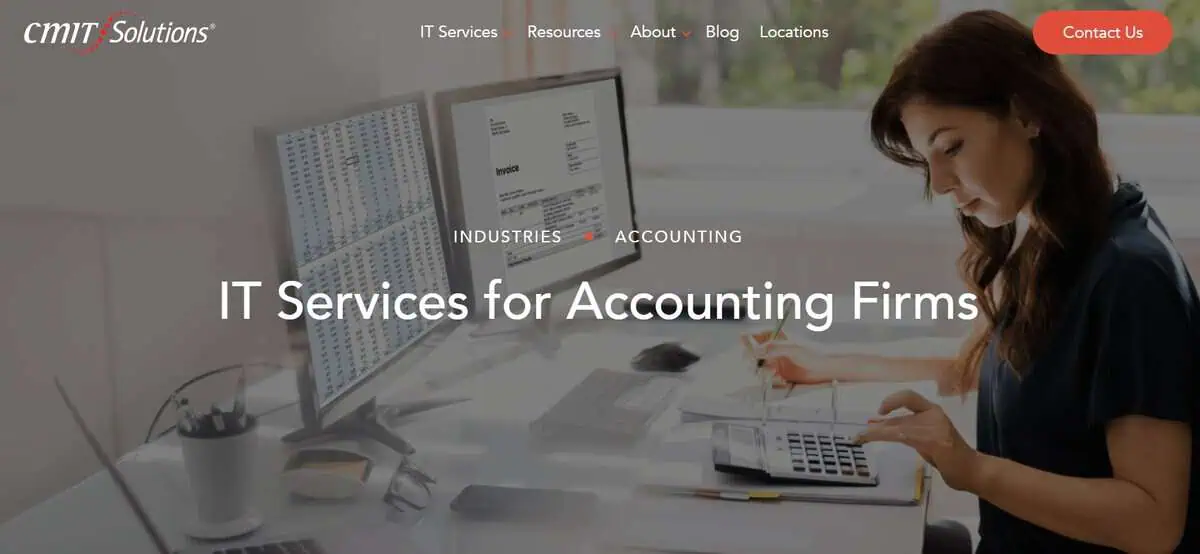 CMIT Solutions webpage