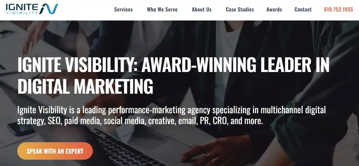 Ignite Webpage